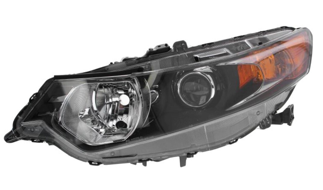 Optique avant gauche Honda Accord VIII finition premium feu halogène avec moteur électrique