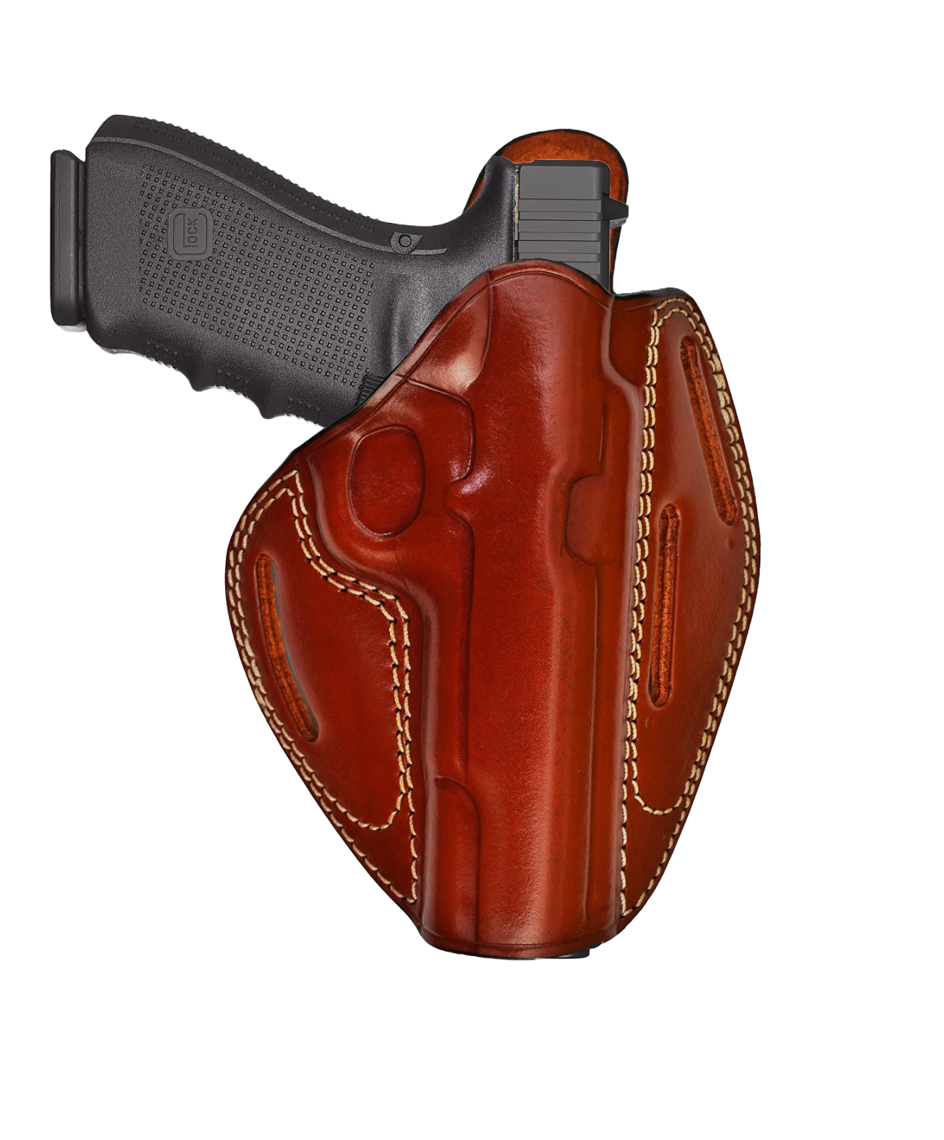 Leather OWB Holster Springfield XD 40, XD 45, XDS45, XDM,1911 - Fast Draw