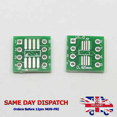 PCB Konverter Platte Platine SOP8 SO8 TSOP8 MSOP8 auf DIP8 Adapter T211