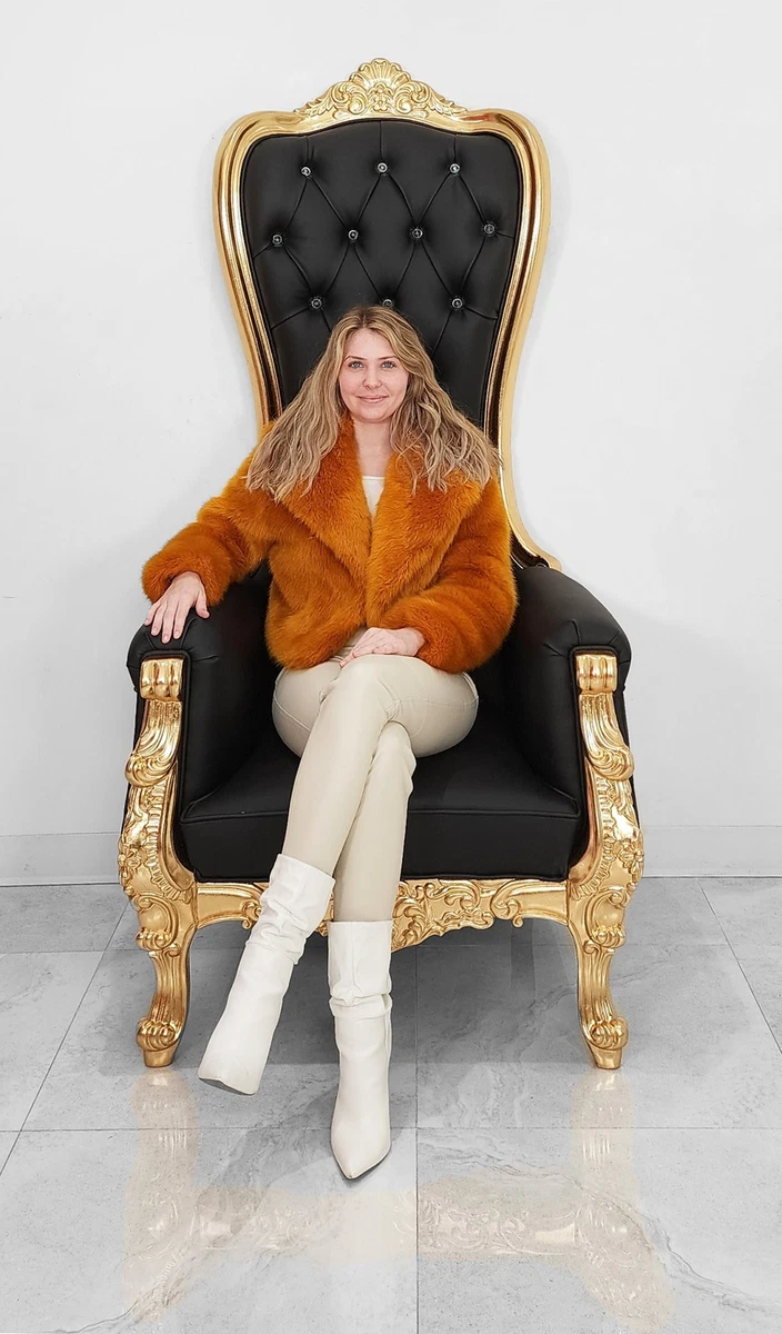 King and Queen Luxury Throne Chair