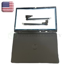New For Dell Latitude 3540 E3540 LCD Back Cover Case Bezel Hinges 4Y0G1 3JW02
