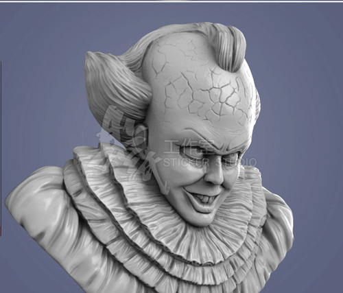 IT Pennywise 3D Printing Unpainted Figure Model GK Blank Kit New Hot Toy Stock - Picture 7 of 9