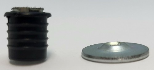 Drill Drive Cylinder Round Magnet Catch tap in heavy duty strong door lock mail - Picture 10 of 24