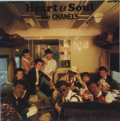 The Chanels 2nd Album Heart & Soul LP Vinyl Record 1981 Japan Pop