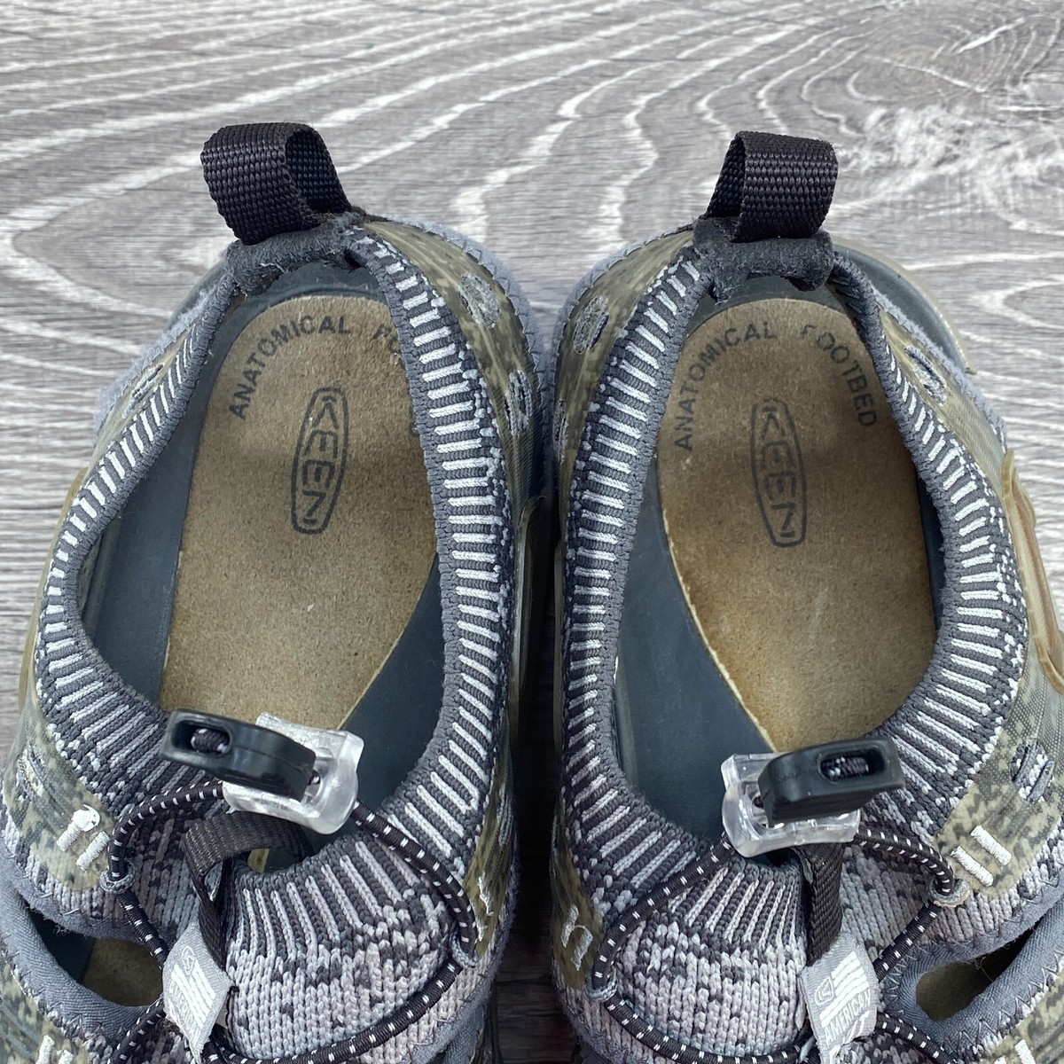 ?MENS! KEEN Evofit One Water Sandal {Blk/Grey} 11 KEEN EVOFIT ONE American Built Water Gray Sandal for Outdoor  main image 2
