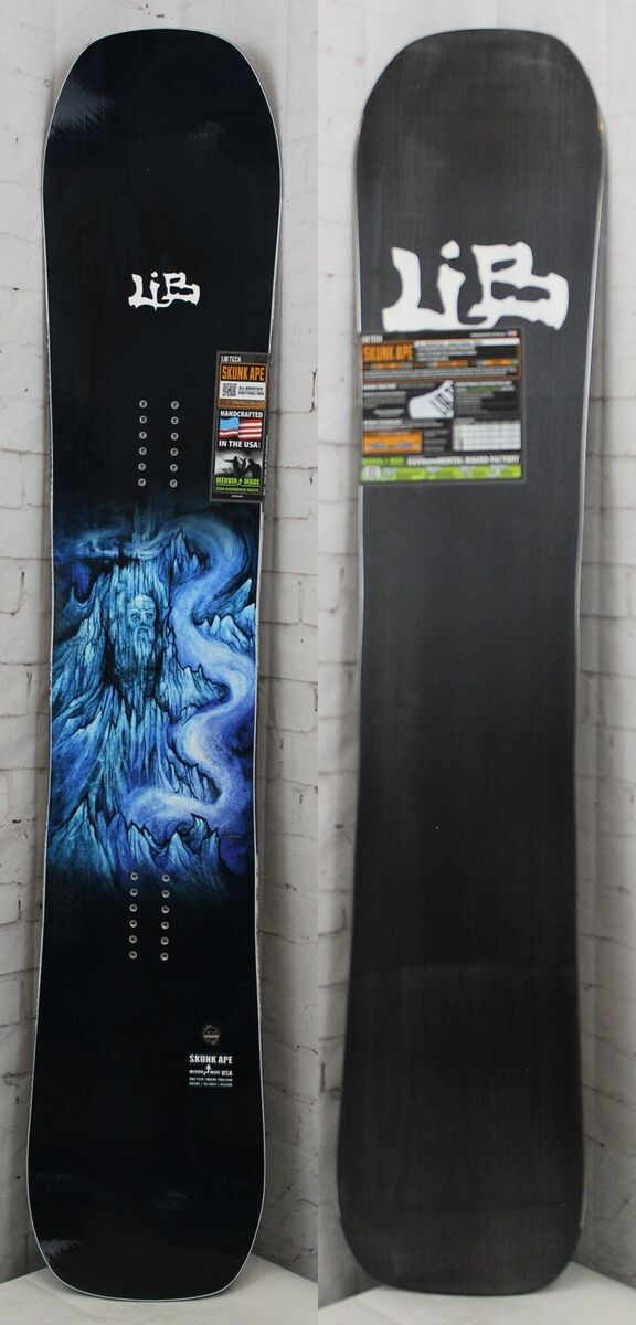 Lib Tech Skunk Ape II C2X Mens Wide Snowboard 161W cm Lib Tech Skunk Ape II C2X Mens Wide Snowboard 161W cm