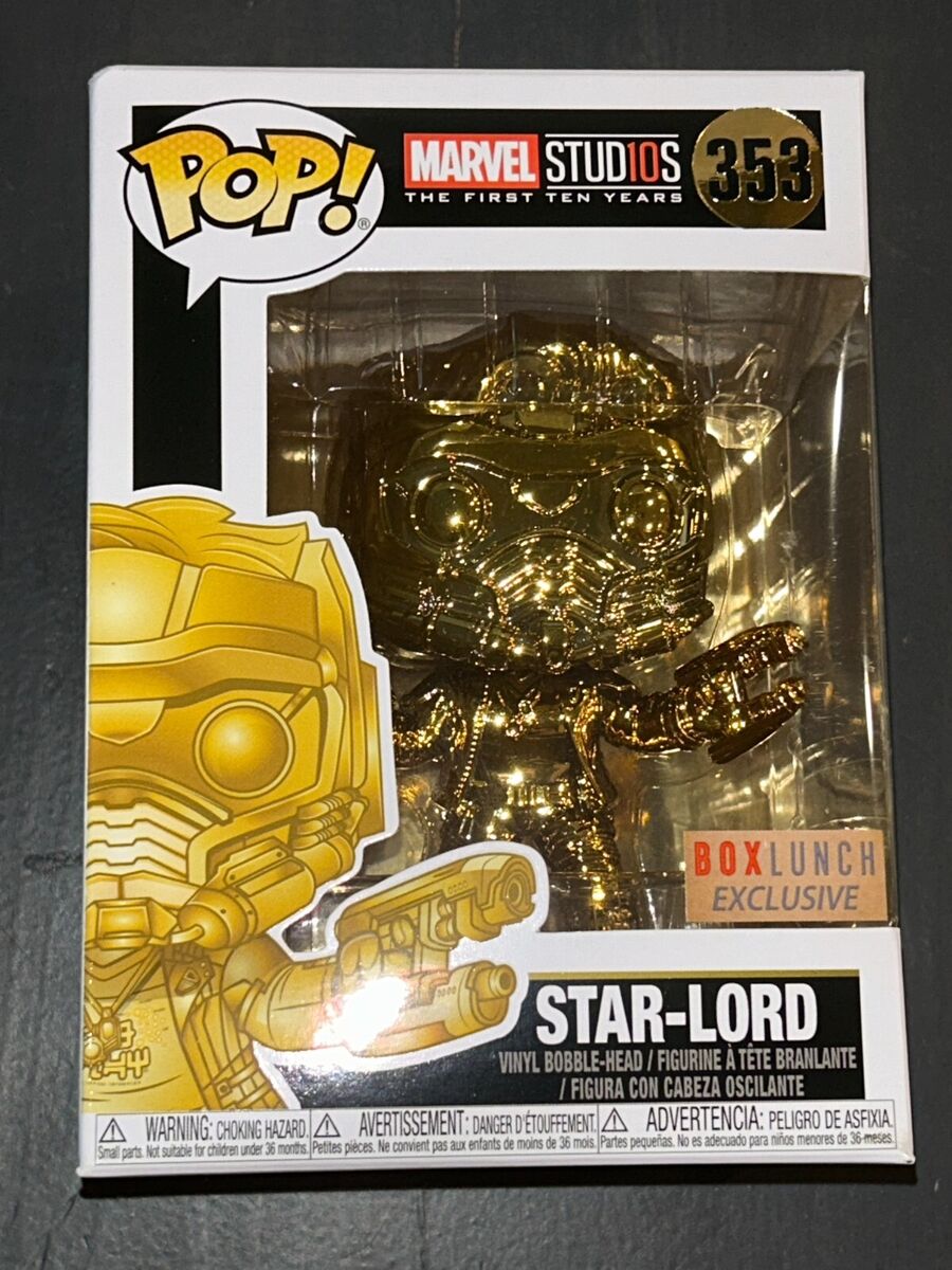 Star-Lord Gold Chrome Funko Pop! #353