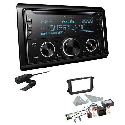 Pioneer Autoradio CD Bluetooth USB Einbauset für Volkswagen VW Sharan Canbus