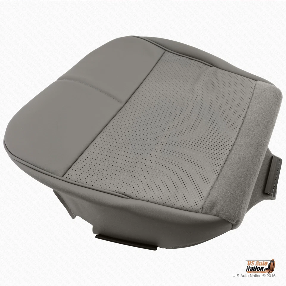 Ford E150 E250 Econoline 1992 1993 furgoneta parte inferior del conductor cubierta de vinilo perforada gris Foto 2 de 4