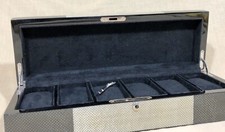 Watch Box Case Carbon Fibre Fiber 6 Large Watches 44mm Chrono Panerai Rolex NEW