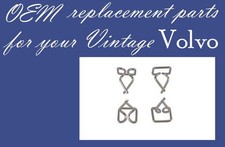 Volvo 444 544 Pv 210 Molding Trim Mounting Clip Stainless Steel Bag Of 50 New