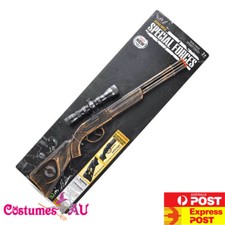 Sound Rifle Safari Jungle Cowboy Sheriff Gun Costume Accessory Western Sniper