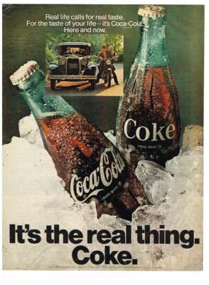 1969 Coke Ad; It