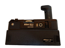 Nikon MD-3 Motor Drive With Nikon MB-2 Battery Holder For Nikon F2 Made in Japan