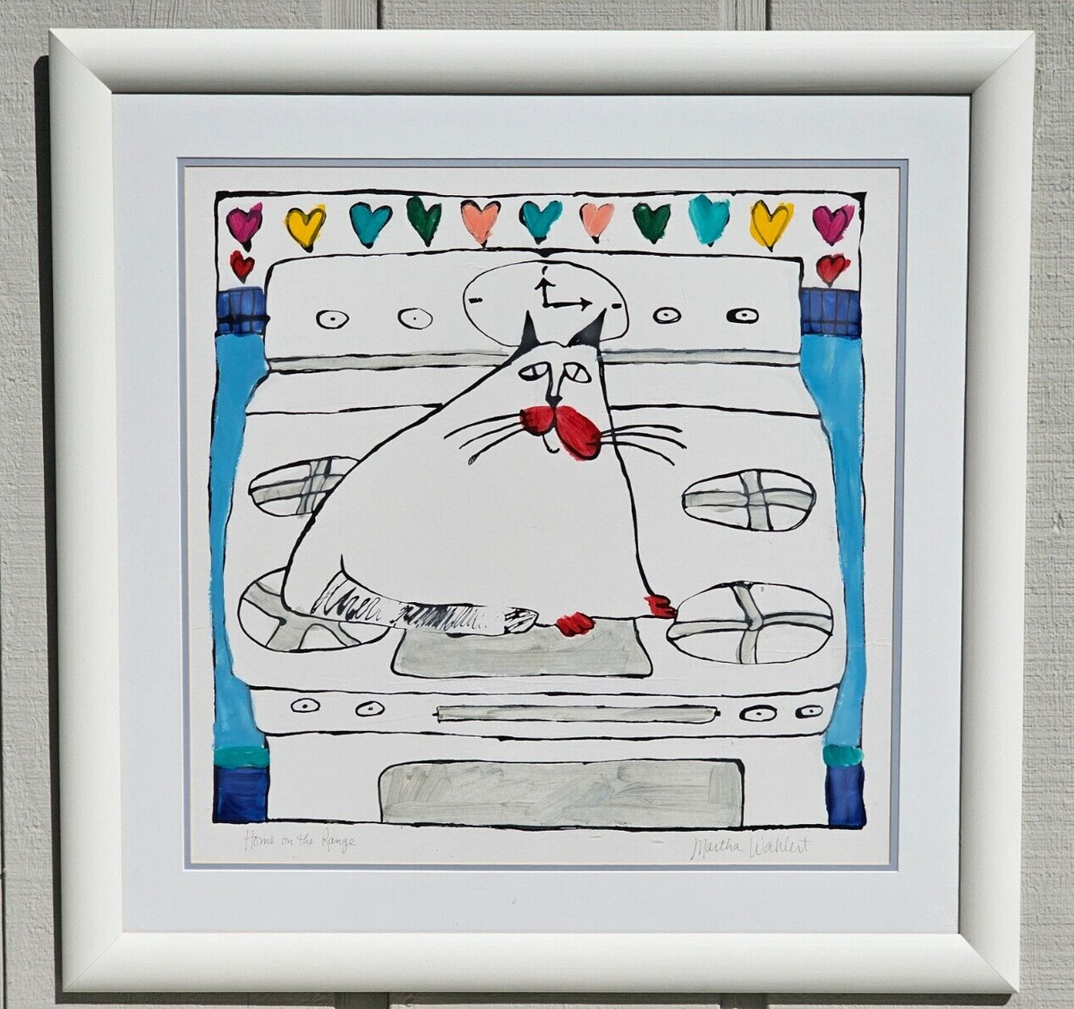 Martha Wahlert Jazz 美術　絵画　ACS MARTHA WAHLERT CAT 