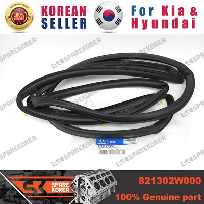 Burlete Original Hyundai Para Santa Fe 2015 (Lado Conductor) – 821302W000 – Silencio Y Aislamiento Total