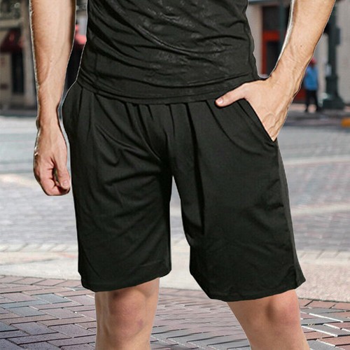 Men Running Shorts Active Athletic 
