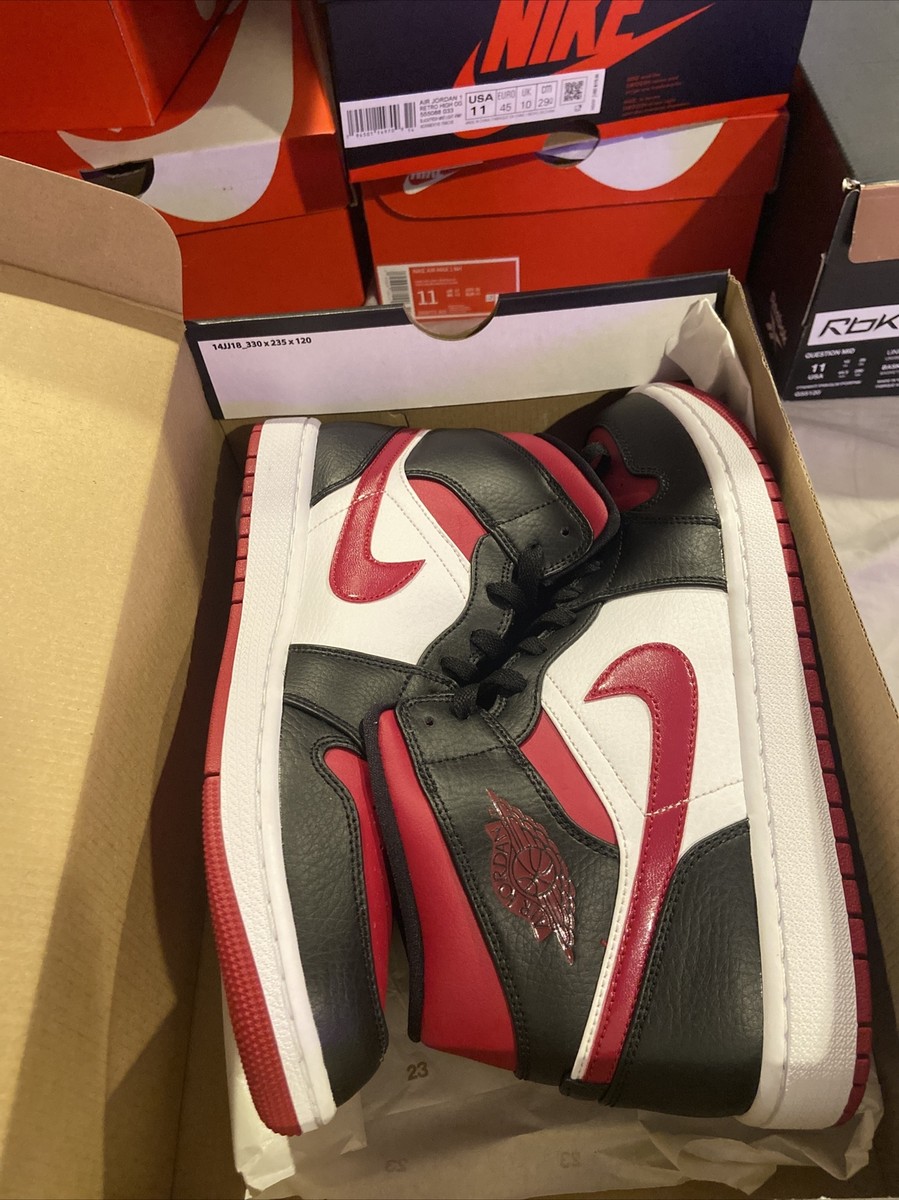 Nike 2020 Air Jordan 1 Mid \'Noble Red\' size 10.5 Nike 2020 Air Jordan 1 Mid  main image 3