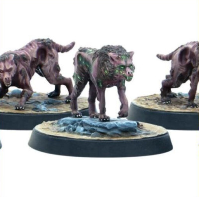 Fallout Wasteland Warfare Mongrel Scavenger A - SINGLE Creature Dog Raider Hound