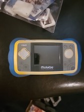 Vtech Mobigo Touch Learning System With Game Lot - Tested - Good Condition t6