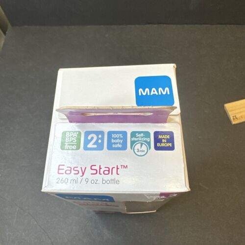 MAM Easy Start Anti-Colic Bottle, 9 oz 1-Count Baby Essentials, Medium Flow NEW - Picture 5 of 6
