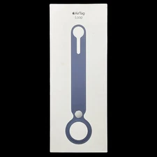 Genuine Apple AirTag Loop Case Cover - Deep Navy MHJ03ZM/A Open Box Air Tag