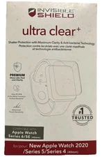 Invisible Shield Ultra Clear Protection For Apple Watch Series: 6/SE/5/4 ~ 40 MM