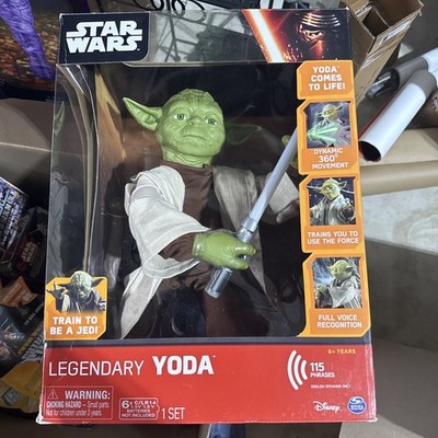 Spin Master Star Wars Legendary Yoda 16'' Interactive Talks Moves New In Box
