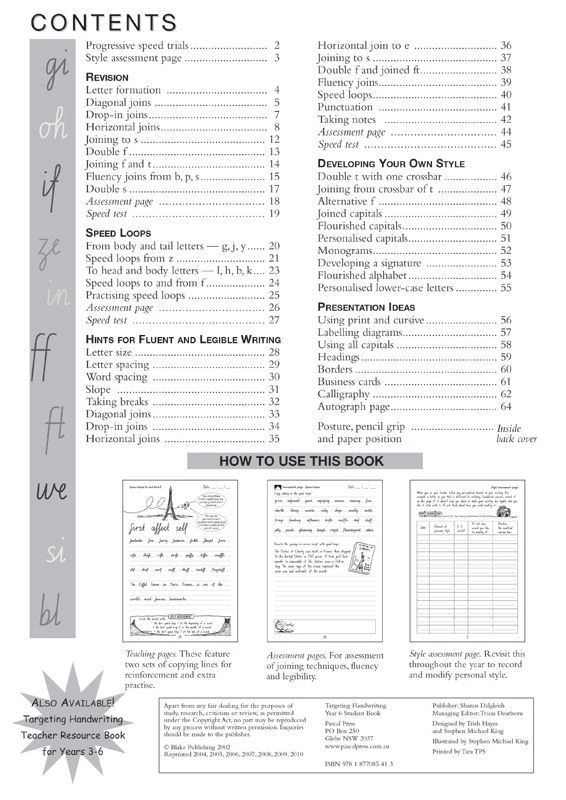 Targeting Handwriting NSW Student Book Year 6 - image 2 of 4
