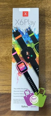 XPLORA X6 Play Kinder Smartwatch - Schwarz - Nano Sim - NEU/OVP - !!!ANGEBOT!!!