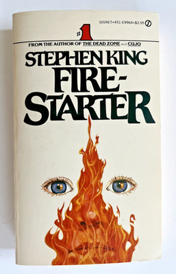Firestarter Stephen King 1981 Paperback 1st Edition 1st Printing Excellent-Spine