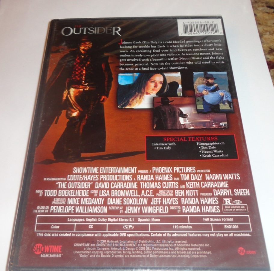 The Outsider (DVD, 2002) for sale online | eBay