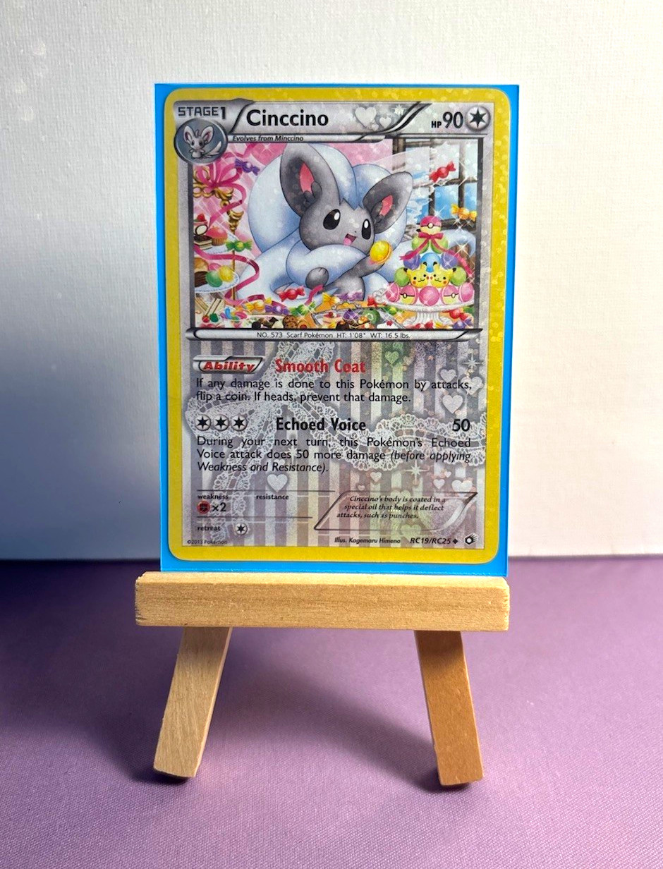 Pokemon Cinccino RC19/RC25 Legendary Treasures Radiant Collection Holo Rare 2013