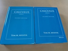 Tom M. Apostol Calculus Volumes I & II 2nd Ed...