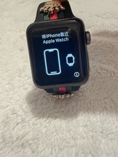 Apple Watch Series 3 38mm Gray Aluminum wifi 8GB Silicone Band Black/Red/Green