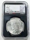 1927-P $1 Peace Dollar NGC MS62 VAULTBOX 90% Silver Philadelphia US Coin