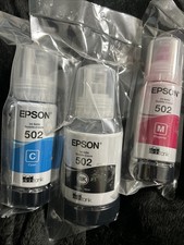 Genuine Epson 502 Ink Combo Pack for ECO-TANK ET-2850 3850 4850 Printers OEM