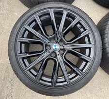 2016 - 2020 Bmw 740i 760i 750i G12 Oem 20x10 Black Rear Wheel Rim 8090097 2016 - 2020 Bmw 740i 760i 750i G12 Oem 20x10 Black Rear Wheel Rim 8090097