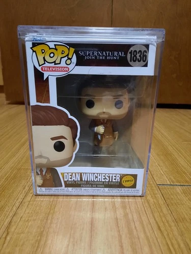 Funko Pop! Vinyl: Supernatural - Dean Winchester (Chase) #1836 In Hard Protector