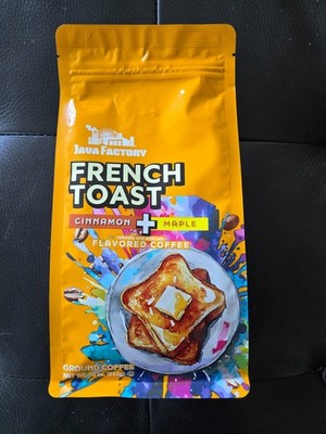 Java Factory 10oz French Toast Cinnamon Maple ground coffee