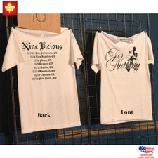 Nine Vicious For Nothing Tour 2025 Merch San Fancisco T-shirt Allsize - REPRINT