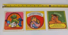 Vintage Oversized MUPPET Sticker Lot Hallmark 