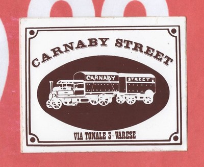 Sticker vintage sticker sticker sticker CARNABY STREET Varese original