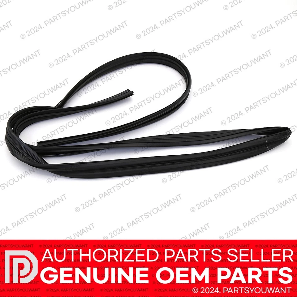 GENUINO Toyota 84-89 4Runner OEM puerta delantera vidrio canal sello 68141-89108 Foto 3 de 4