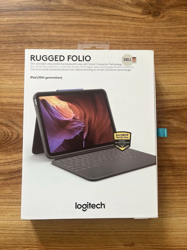 Logitech RUGGED FOLIO grau (iPad 10th)