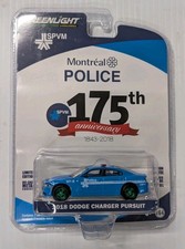 Greenlight 2018 Dodge Charger Pursuit Montreal Police 175th Anniversary - CHASE