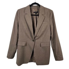 Banana Republic Brown Slim Italian Wool Blazer
