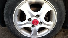 Wheel 15x6 Alloy 5 Spoke Straight Spokes Fits 01-06 Elantra 31609006
