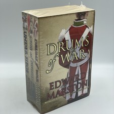 Edward Marston • 3 x Book Set • Drums of War/Fire & Sword/Under Siege • Sealed