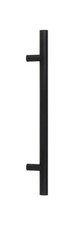 Matt Black T Bar Front Door Pull Handle  316 SS 900mm  32mm From The Anvil 50258